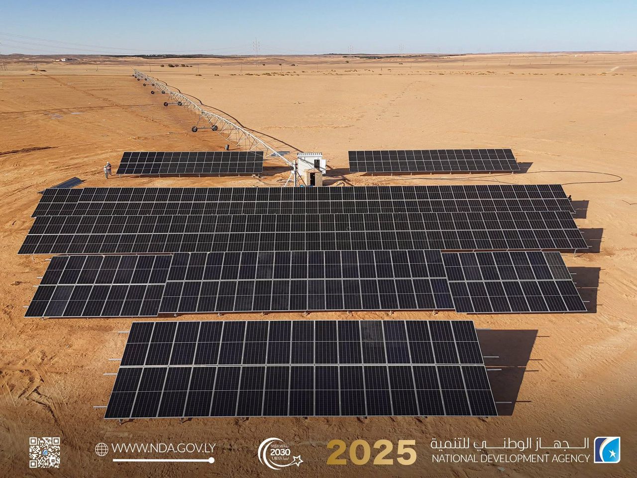 تصميم توريد و تنفيذ مشروع تشغيل دوائر زراعية بالطاقة الشمسية